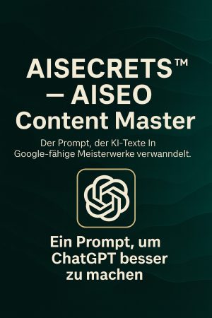 AISECRETS™ – AI SEO Content Master [Digital]