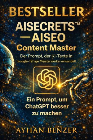 AISECRETS™ – AI SEO Content Master mtl. [Digital]