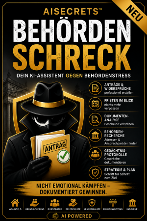 🛡️ AISECRETS™ – Behördenschreck